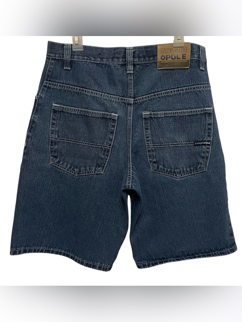 Vintage Y2K South Pole baggy dark wash jorts